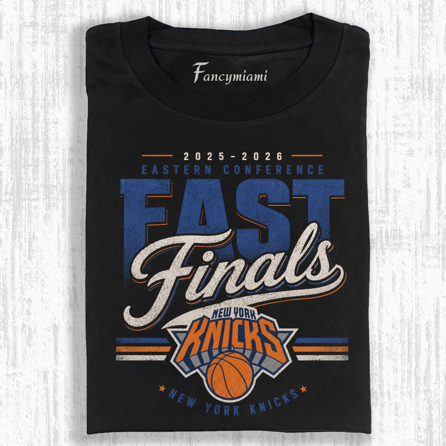new york knicks final– Vintage Washed Graphic T-Shirt