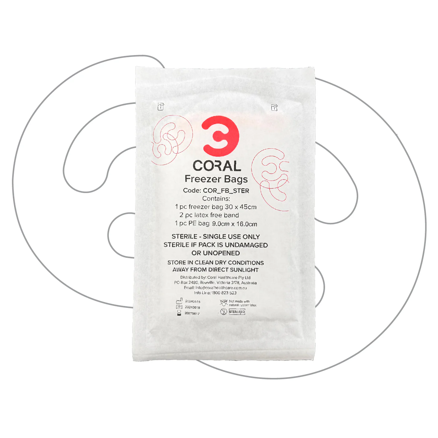 Sterile Freezer Bags