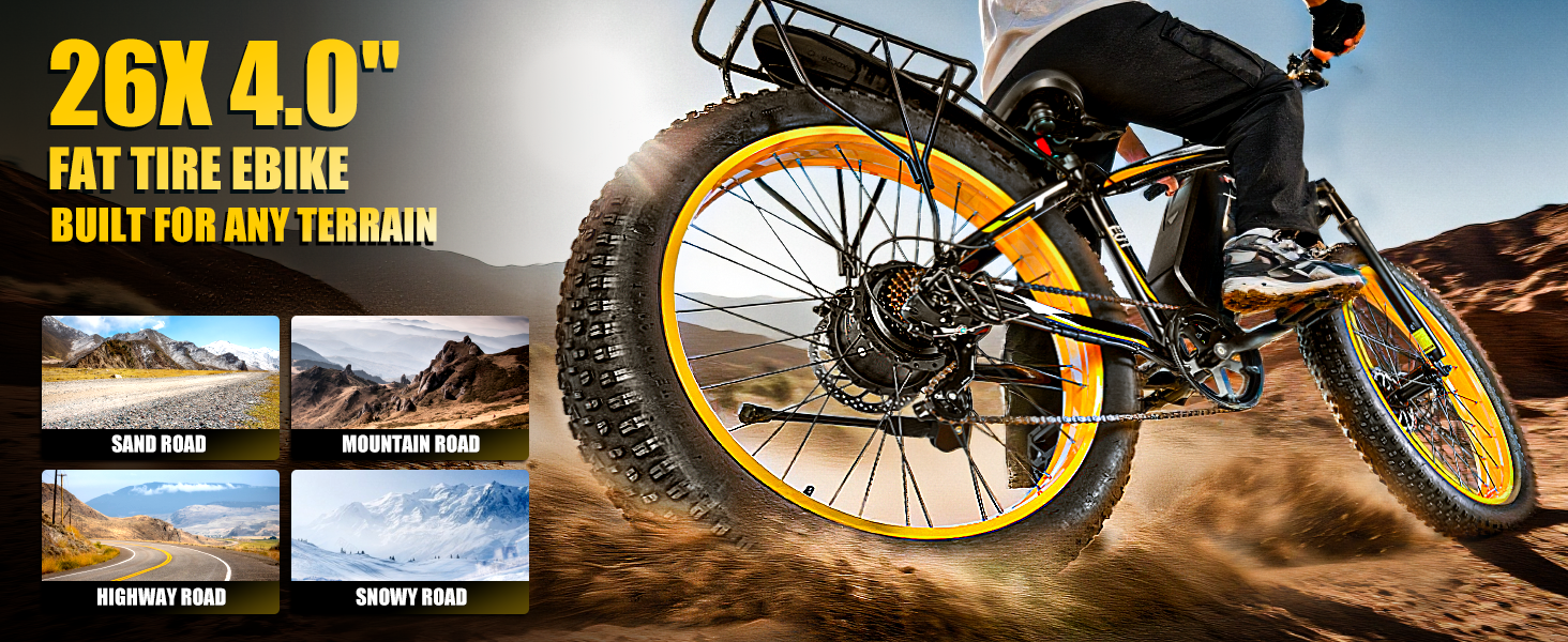 Fast E Bike for Men