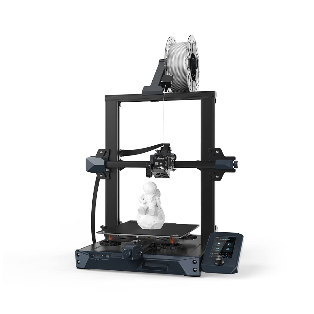 Impresora 3D Creality Ender-3 S1 - Área de Impresión 220x220x270 mm - Tecnología FDM - Compatible con STL y GCODE - Impresora 3D para Creación y Prototipado-Soviaialoft