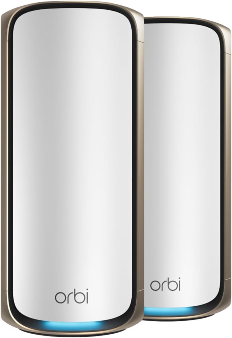 Sistema Mesh NETGEAR Orbi Serie 970 RBE972S - WiFi 7 cuatribanda - hasta 27Gbps y cobertura 440 m2-Soviaialoft