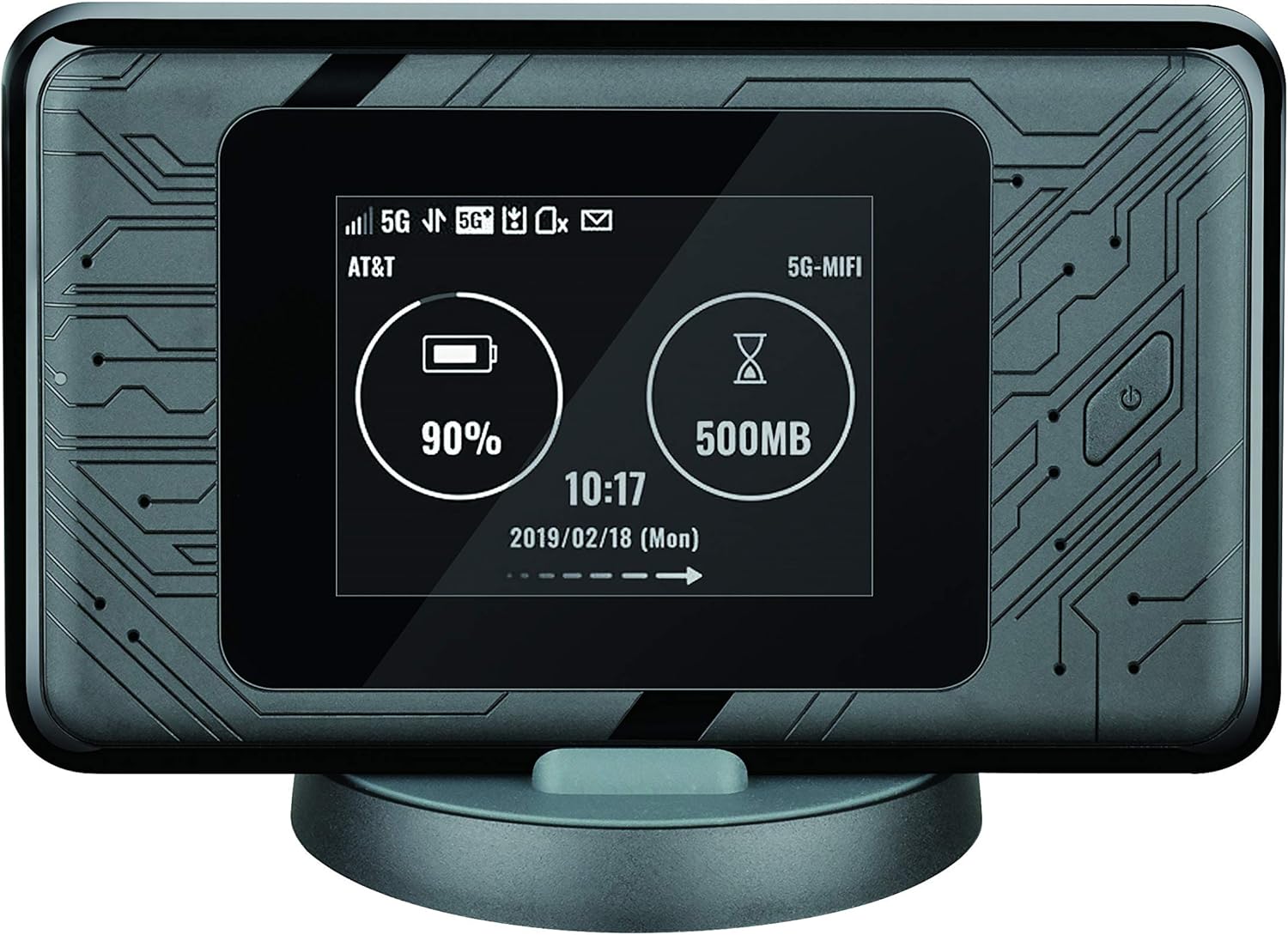 Router Portátil 5G D-Link DWR-2101 WiFi 6 MiFi con Batería de 5260 mAh - Hotspot Móvil con Puerto Gigabit - Pantalla LCD - Compatible con SIM de Cualquier Operadora-Soviaialoft