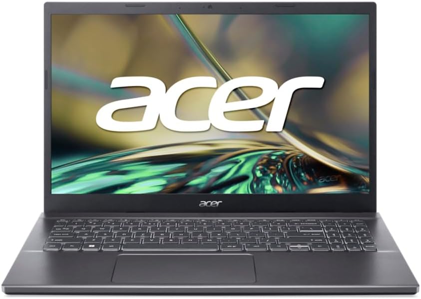 Acer Aspire 5 A515-57-78XY - Ordenador Portátil 15.6 Pulgadas Full HD - Intel Core i7-12650H - 32GB RAM - 1TB SSD - Intel UHD Graphics - Portátil Profesional de Alto Rendimiento-Soviaialoft
