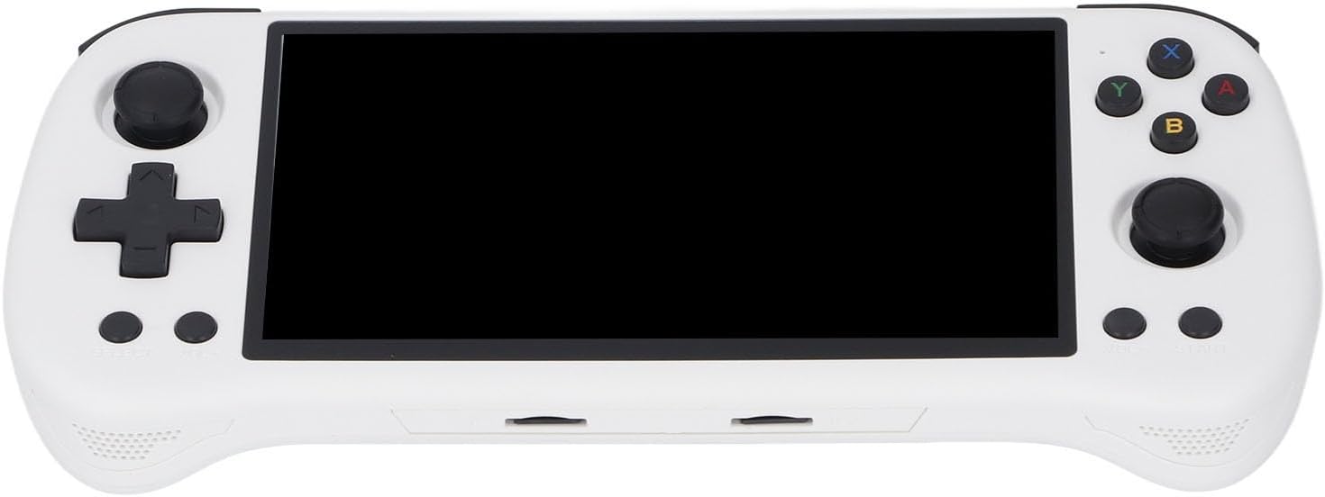 Consola Portátil Retro para Videojuegos - Pantalla de 5.5 Pulgadas - Tarjetas de Memoria 16GB y 64GB Incluidas - Sistema Multifunción de Alto Rendimiento-Soviaialoft