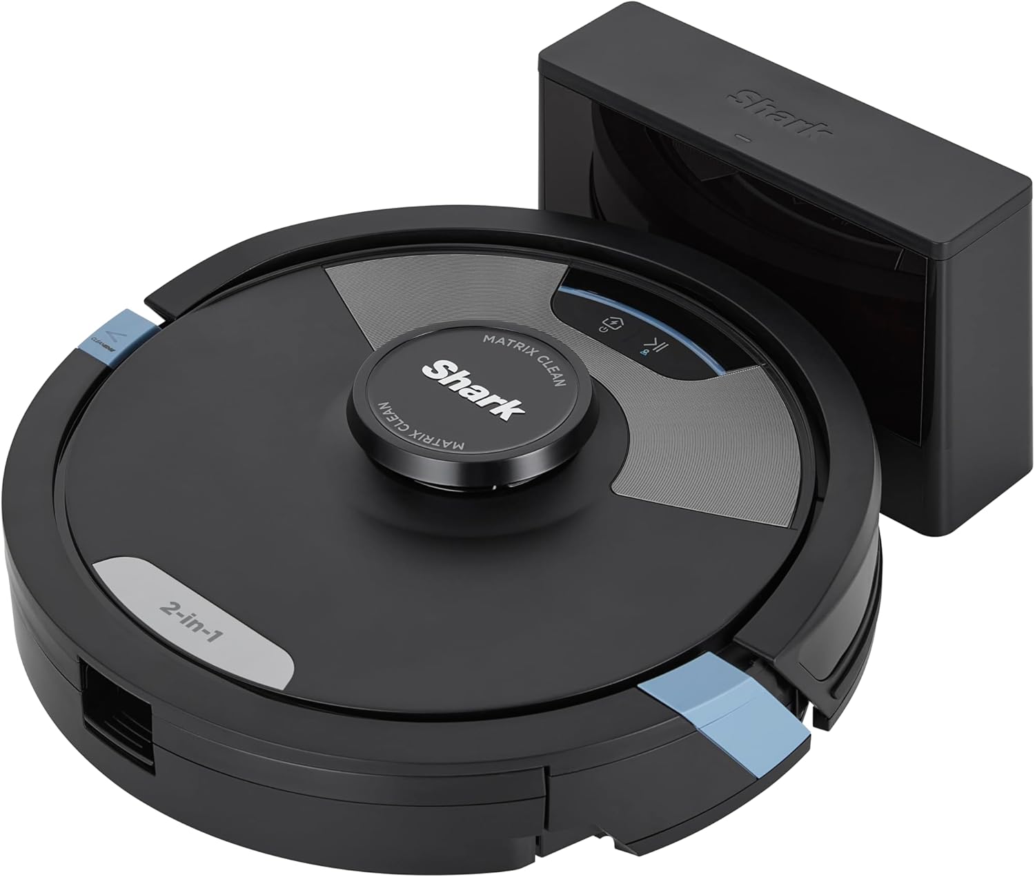 Shark Matrix Plus robot aspirador y mopa 2 en 1 LiDAR Matrix Clean CleanEdge pelo mascotas WiFi app negro RV2620WDEU-Soviaialoft