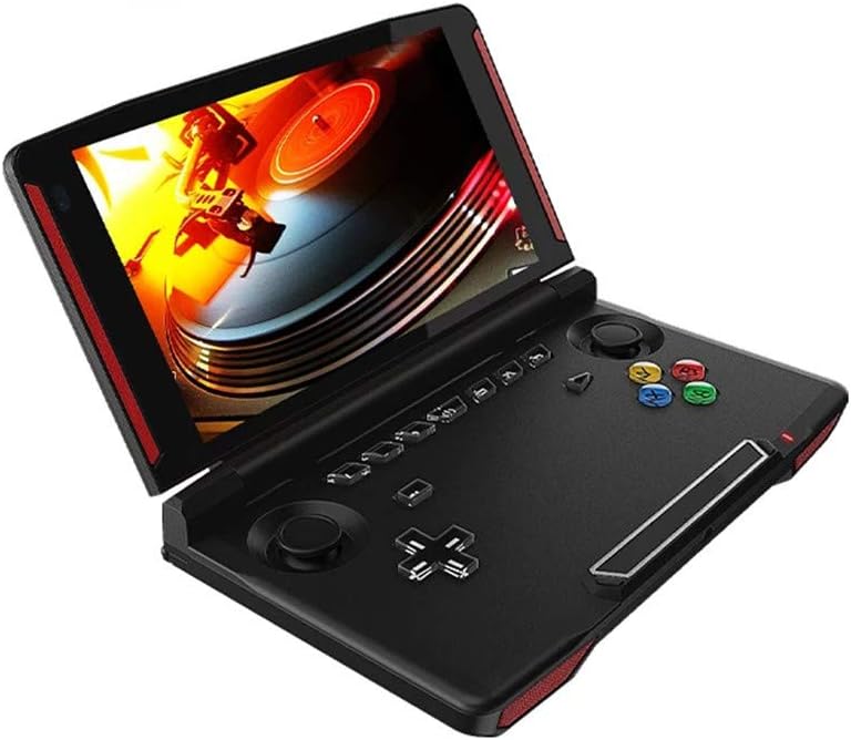 Consola Portátil Plegable Android 7.0 - Pantalla Táctil de 5.5 Pulgadas - 2GB DDR3 - 16GB EMMC - Reproductor de Videojuegos Portátil Negro-Soviaialoft