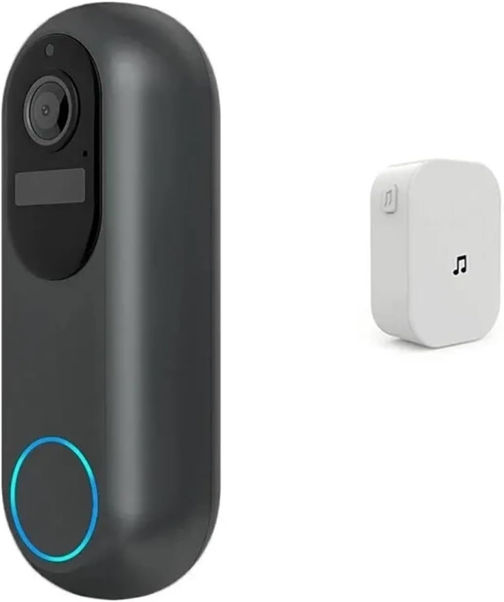 Videoportero Doméstico con Audio Bidireccional - Sistema de Comunicación y Supervisión para Puertas de Entrada-Soviaialoft