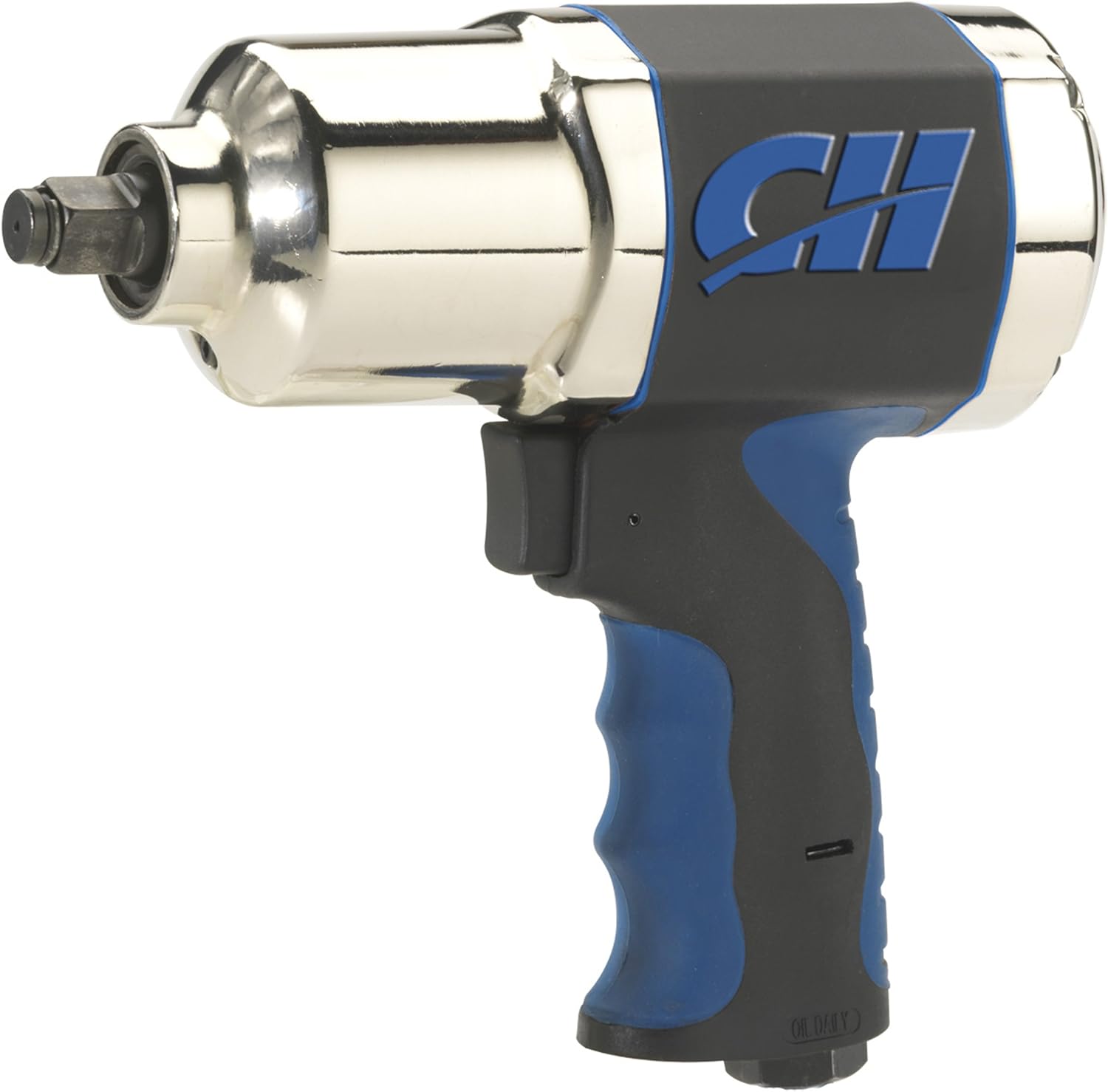 Llave de impacto Campbell Hausfeld TL140200AV - 12 pulgadas - cabeza cuadrada fija azul-Soviaialoft