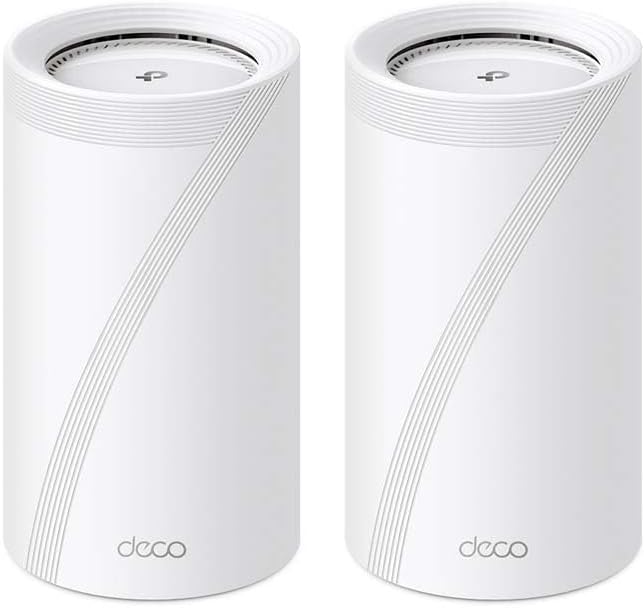 TP-Link Deco BE85 Sistema Mesh WiFi 7 Tribanda BE19000 - Cobertura Integral para Todo el Hogar - Red de Alta Velocidad con Puertos 10G y 2.5G-Soviaialoft