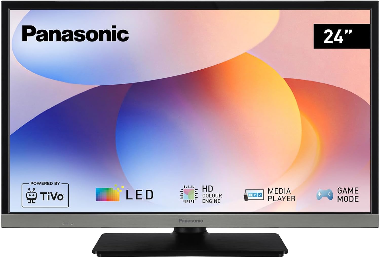 Panasonic TB-24S40AEZ 24 Pulgadas HD LED Smart TV 2024 TiVo Google Alexa Game Mode HDR WiFi-Soviaialoft