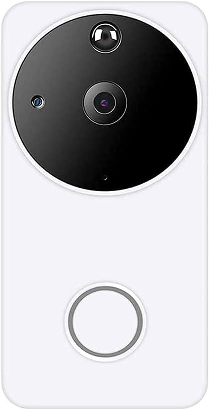 Timbre con Vídeo 720P para Puerta Principal - Audio Bidireccional - Almacenamiento Local Seguro - Sistema de Videoportero Inteligente para Vivienda-Soviaialoft