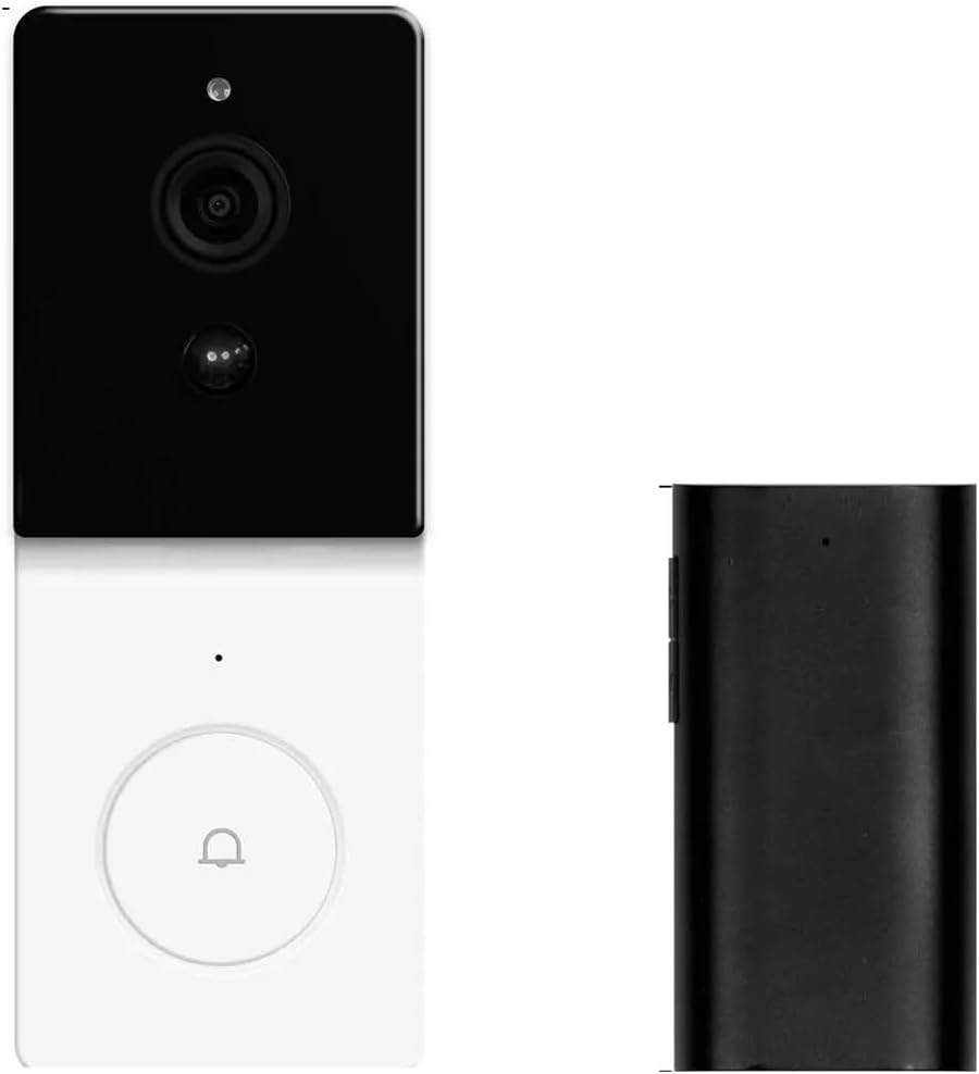 Timbre con Vídeo y Control de Acceso - Intercomunicador de Voz Bidireccional - Videoportero con Almacenamiento de 64GB-Soviaialoft