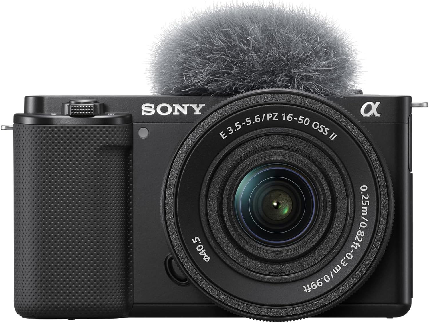 Sony Alpha ZV-E10K - Cámara Mirrorless APS-C para Vlogging - 24 MP - Objetivo Power Zoom 16-50 mm - Vídeo 4K - Eye AF en Tiempo Real - Cámara para Creadores de Contenido-Soviaialoft