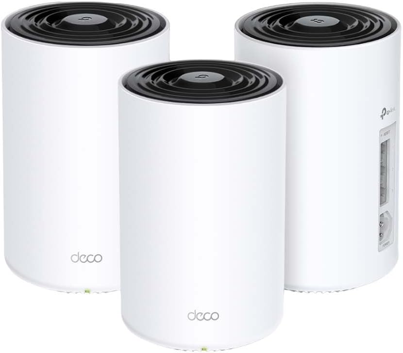 Sistema WiFi 6 Mesh TP-Link Deco PX50 Pack de 3 - AX3000 PLC AI Mesh - Cobertura hasta 400 m2 - MU-MIMO - Conexión para hasta 150 Dispositivos-Soviaialoft