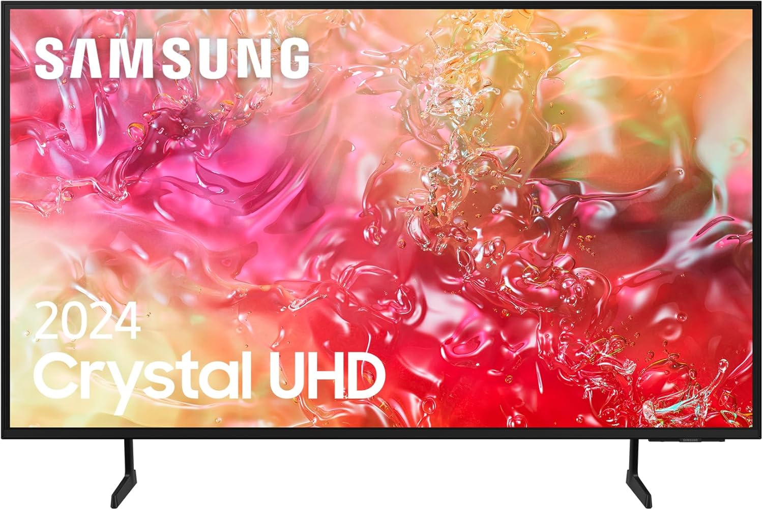Samsung Smart TV 43 Pulgadas Crystal UHD 4K - PurColor - Q-Symphony - SmartThings - Diseño Sin Bisel - Televisor Inteligente 43DU7105-Soviaialoft