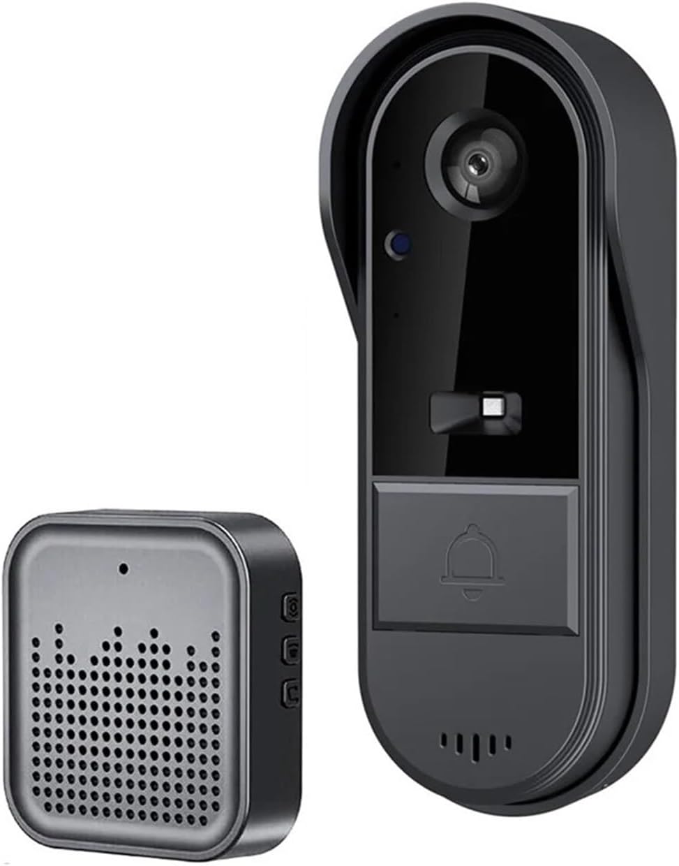 Timbre con Videoportero Bidireccional e Intercomunicación Integrada - Sistema de Control de Accesos para Hogares y Oficinas-Soviaialoft