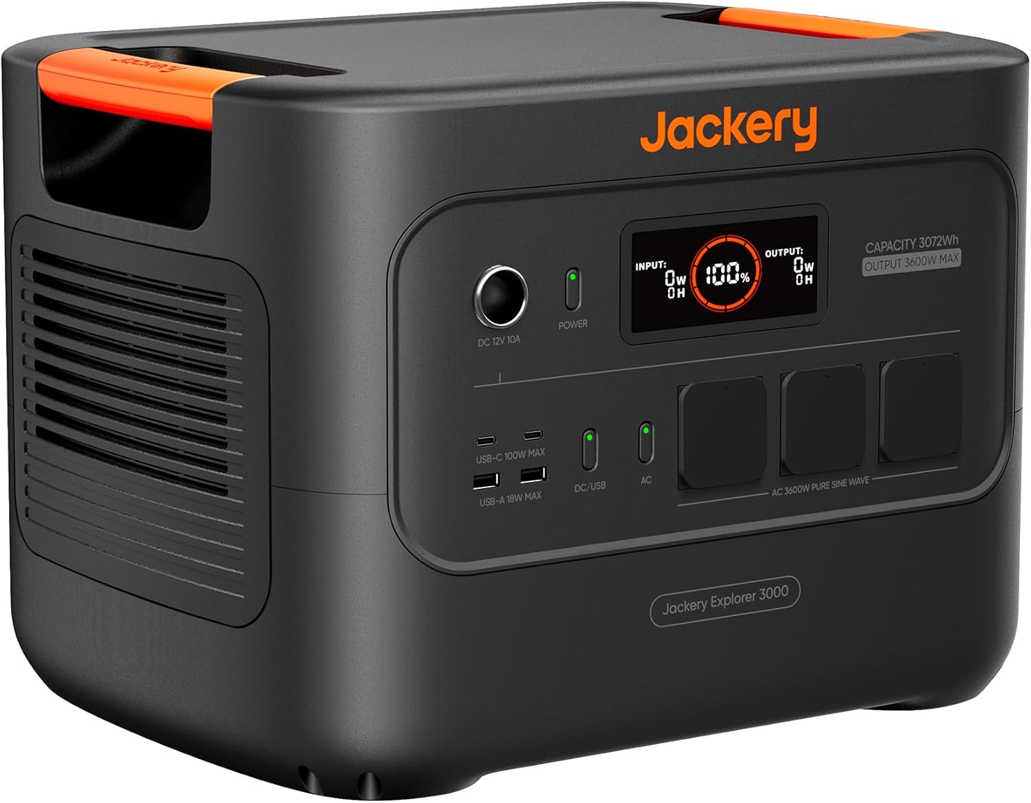 Estación de energía Jackery Explorer 3000 v2 - 3072Wh LiFePO4 - 3600 W para apagón acampada y hogar-Soviaialoft