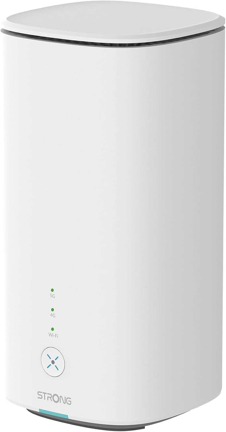 Router STRONG 5GROUTERAX3000 - SIM 5G WiFi 6 AX3000 - 2.5GE RJ11 VoIP y Mesh-Soviaialoft