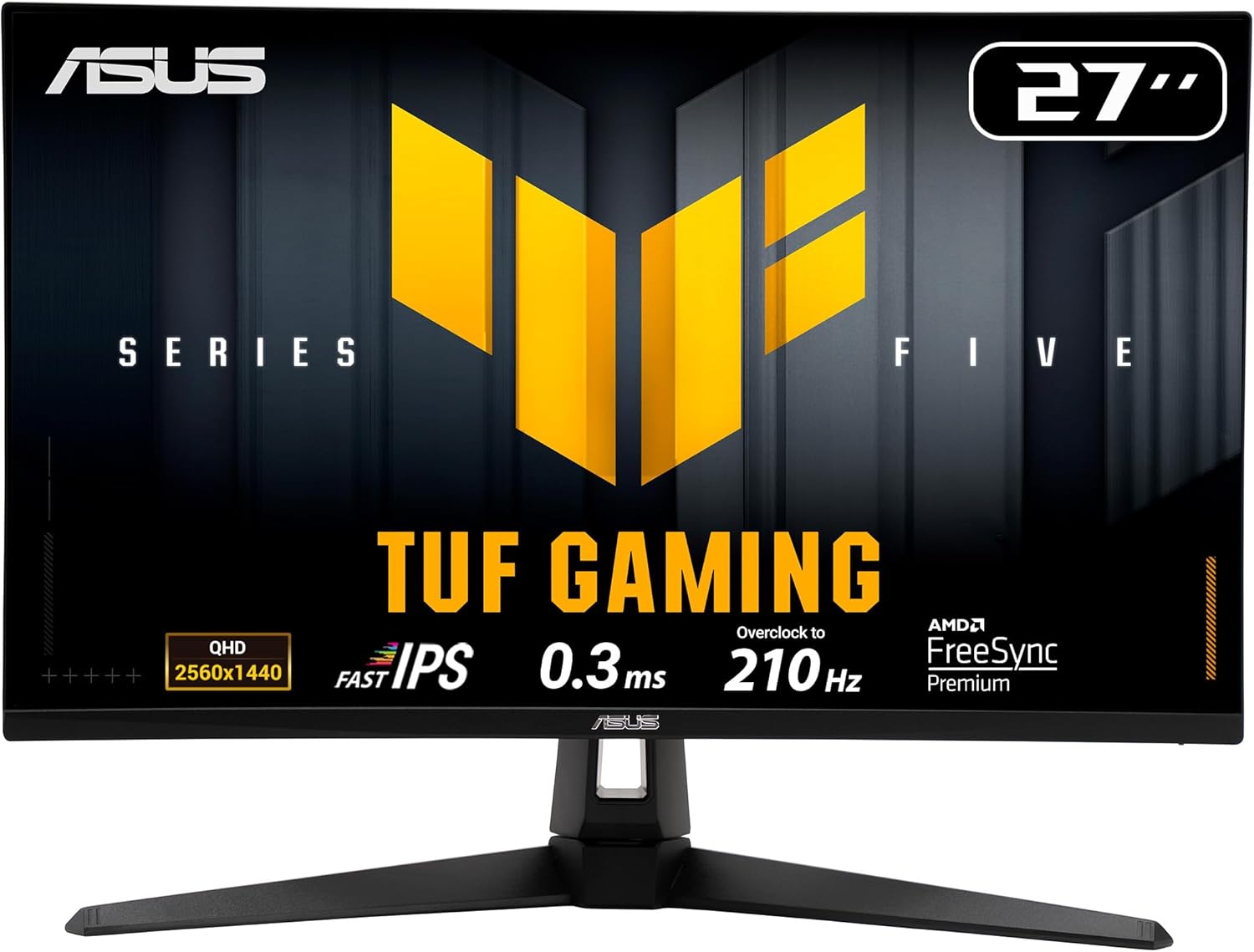 Monitor ASUS TUF Gaming VG27AQ5A 27 pulgadas - QHD 2560 x 1440 - 210Hz OC Fast IPS ELMB Sync-Soviaialoft