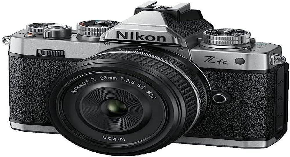 Cámara Mirrorless Nikon Z FC con Objetivo 28 mm - Sensor CMOS - Montura Nikon Z - Diseño Compacto para Fotografía Creativa y Viajes-Soviaialoft