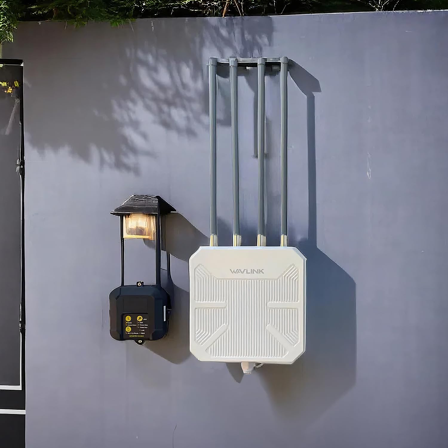 WAVLINK AX3000 Repetidor WiFi 6 Exterior de Largo Alcance - Amplificador de Señal Dual Band 2.4 GHz y 5 GHz - Punto de Acceso Mesh con Soporte PoE-Soviaialoft