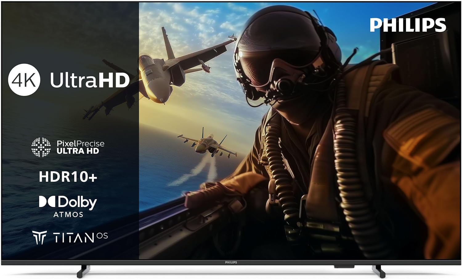 Philips 50PUS7000 50 Pulgadas 4K LED Smart TV Titan OS Pixel Precise Ultra HD Dolby Atmos Alexa Google Assistant Bluetooth WiFi-Soviaialoft
