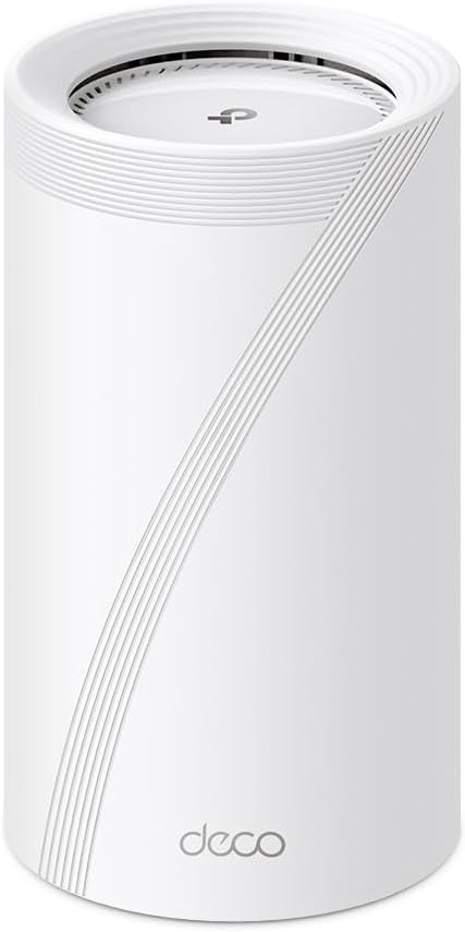Sistema Mesh TP-Link Deco BE85 1 Pack - WiFi 7 BE19000 tribanda - puerto Ethernet fibra 10G y WPA3-Soviaialoft