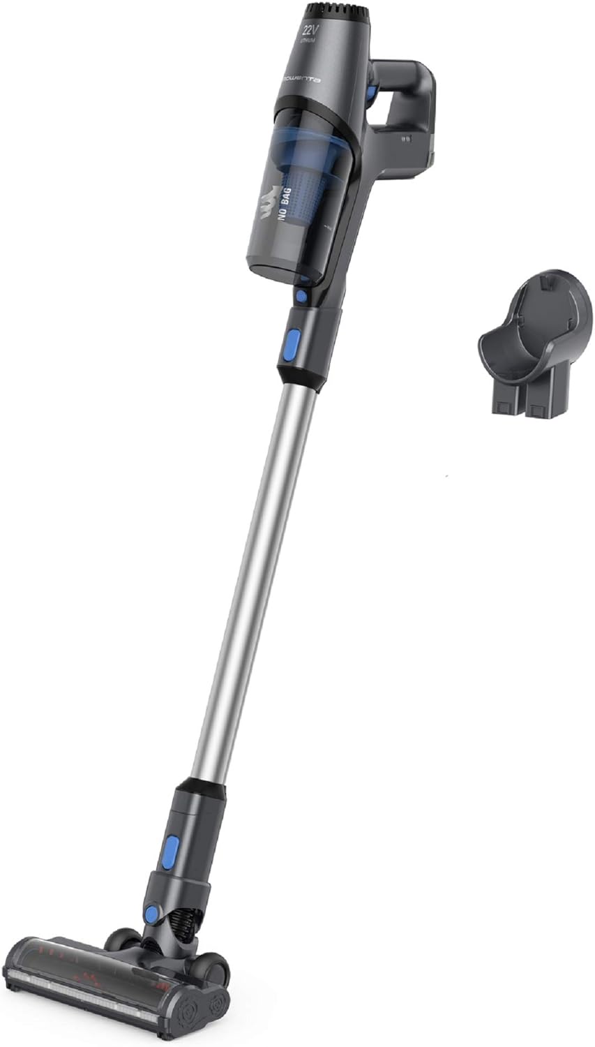 Rowenta Aspiradora Inalámbrica Multifuncional X-Pert 3.60 - Batería de Litio - Cabezal LED de Alto Rendimiento - Aspiradora Escoba Ligera para Suelos Duros y Alfombras RH6921WO-Soviaialoft