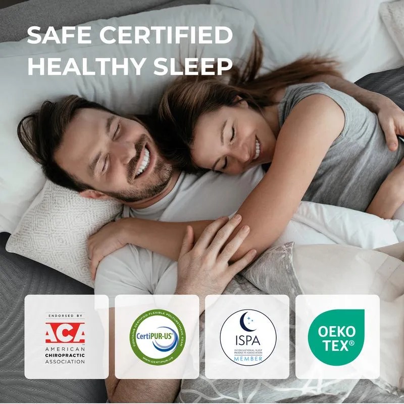 Weightless Cooling Mattress for Heavy Users - 5-Zone Support & 8°C Cooler\",Fiberglass-Free Sleep Experience Temperature Regulation, DealsForYouDays