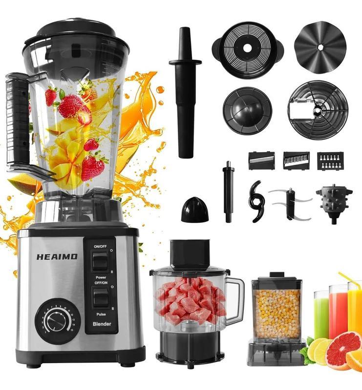 Licuadora Procesador Heaimo 4l 9500w Multifuncional
