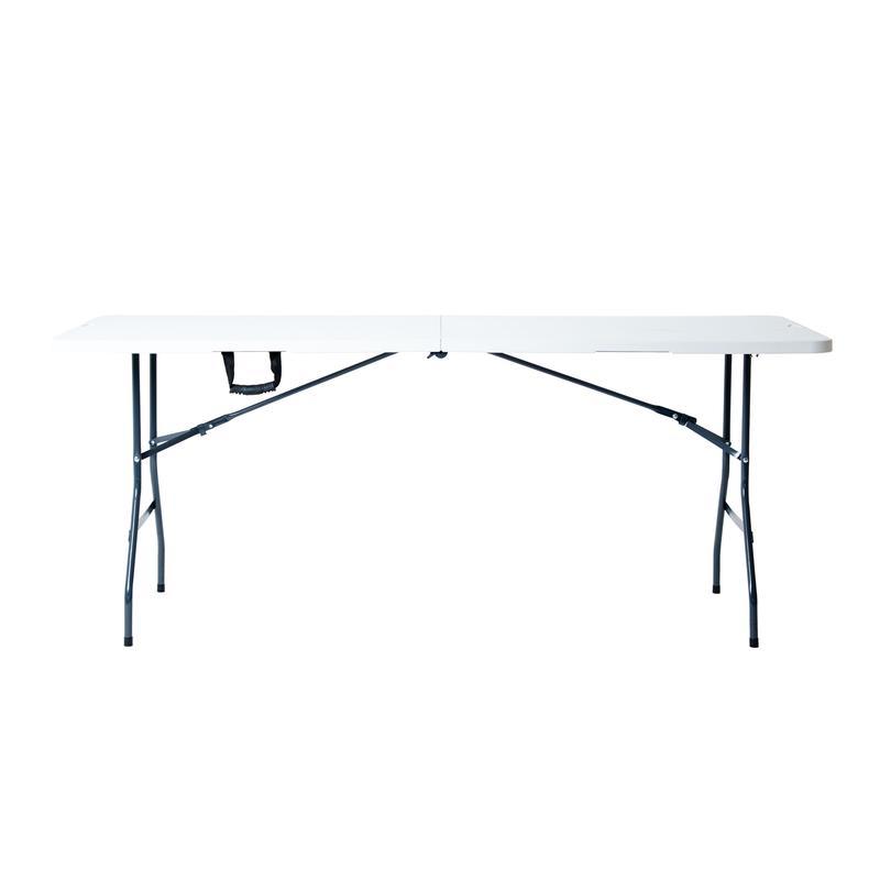 Envio Gratis Mesa Plegable de Plástico Resistente Color Blanca 180 centimetros Loomber