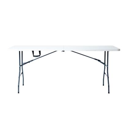 Envio Gratis Mesa Plegable de Plástico Resistente Color Blanca 180 centimetros Loomber
