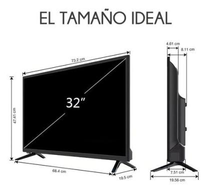 Smart Tv 32 Pulgadas Pantalla  Bluetooth Android Tv Audio Hd Elegante Con Alta Calidad