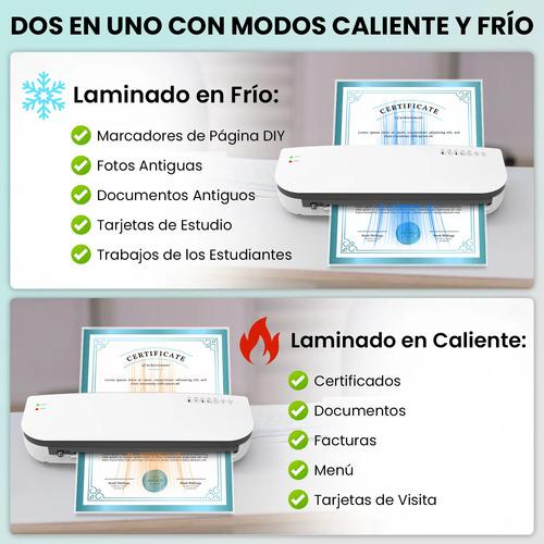 Laminadora Ablemark A4 para Maestros | Ideal para Material Didáctico, Certificados y Aula SL289
