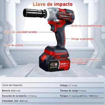 Juego de 4 piezas de taladro percutor rotatorio, amoladora angular, taladro eléctrico y llave inglesa, juego de herramientas, regalo para hombres