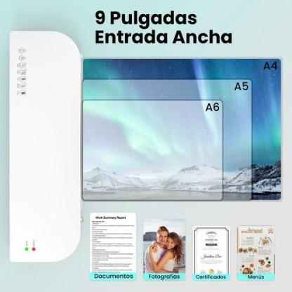 Laminadora Ablemark A4 para Maestros | Ideal para Material Didáctico, Certificados y Aula SL289