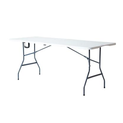 Envio Gratis Mesa Plegable de Plástico Resistente Color Blanca 180 centimetros Loomber