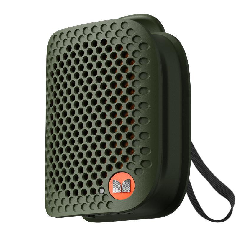 MONSTER altavoz Bluetooth portátil magnético, sonido estéreo HiFi con graves potentes, Bluetooth 6.0, emparejamiento estéreo TWS, resistente al agua IPX7, mini altavoz inalámbrico con batería de larga duración para viajes, camping, exteriores y fiestas – 