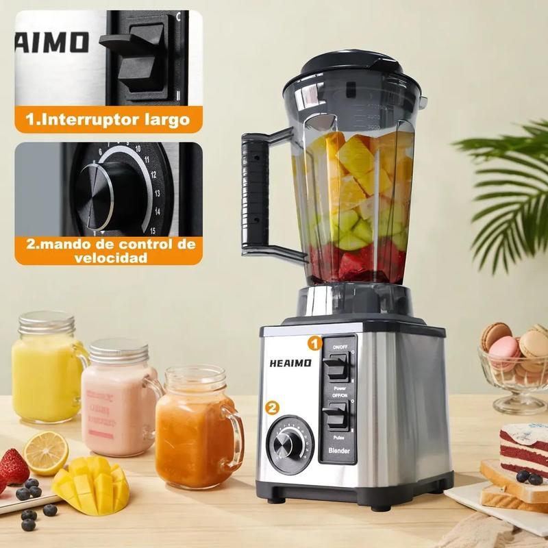 Licuadora Procesador Heaimo 4l 9500w Multifuncional