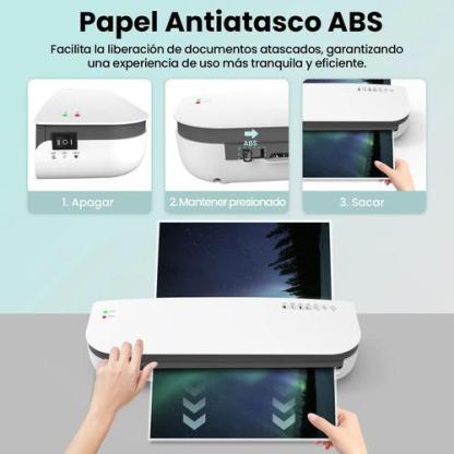 Laminadora Ablemark A4 para Maestros | Ideal para Material Didáctico, Certificados y Aula SL289