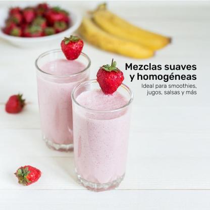 Licuadora Rosa Taurus Granite Ribbon Vaso de Vidrio 1.5L 500W , 4 Velocidades + Pulso, Smoothies, Salsas y Más Fácil y Rápido