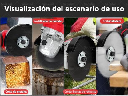 Juego de 4 piezas de taladro percutor rotatorio, amoladora angular, taladro eléctrico y llave inglesa, juego de herramientas, regalo para hombres