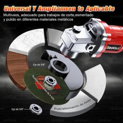 Juego de 4 piezas de taladro percutor rotatorio, amoladora angular, taladro eléctrico y llave inglesa, juego de herramientas, regalo para hombres