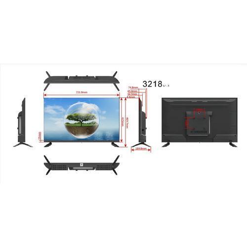 Smart Tv 32 Pulgadas Pantalla  Bluetooth Android Tv Audio Hd Elegante Con Alta Calidad
