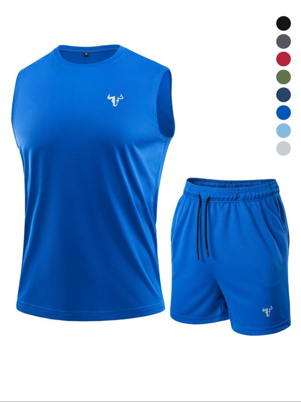 Conjunto deportivo de verano para hombre, paquete de 6 piezas, ropa deportiva ligera con compresión, camiseta de entrenamiento, top sin mangas reflectante, poliéster transpirable, ideal para gimnasio, correr, ciclismo, baloncesto y en casa, outfit activo