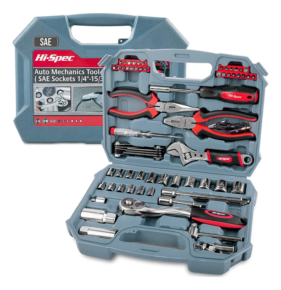 Hi-spec - Juego De Herramienta Mecanica Para Auto 67 Pieza