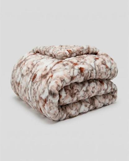 Manta Bubble Hug Blanket Textura Tridimensional y Fibras Ultrasuaves para Un Confort Único y Diseño Moderno