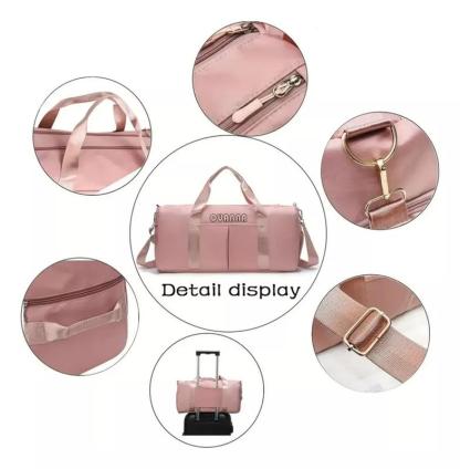 Maleta Bolso Deportiva Bolsa Gym Viaje Mochila Fitness Bag Regalo Ideal para el Día de las Madres de Nylon Ligero Resistente al Agua 47L Gran Capacidad Plegable y Fácil de Llevar Ideal para Viajes y Deportes