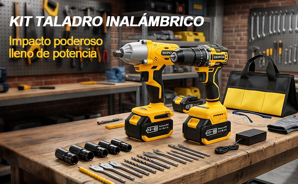 kit de taladros inalámbricos
