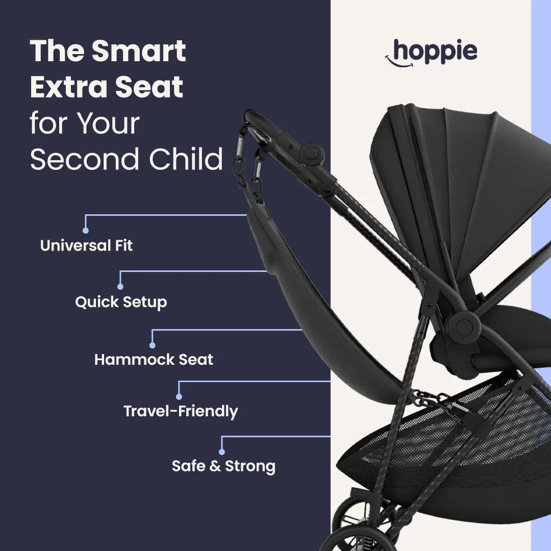 Asiento adicional inteligente diseñado específicamente para su segundo hijo.